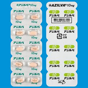 Azilva阿齐沙坦片10mg：100片