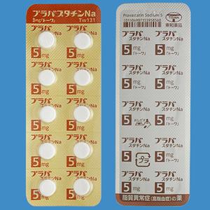 Pravastatin普伐他汀钠5mg：100粒