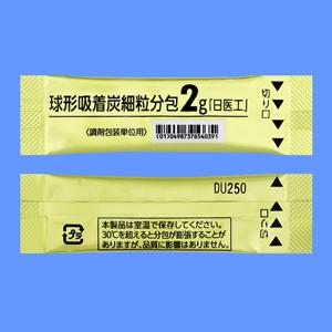 球形吸着炭克里美净细粒分包装2g：2g×84包