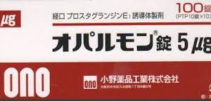Opalmon利马前列素片5μg：100片/210片 オパルモン錠 OPALMON Tablets   小野  手脚麻木