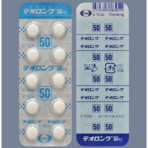 Theolong茶碱缓释片50mg：100片