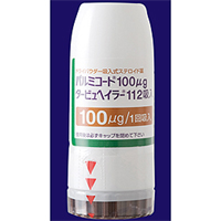 Pulmicort100μg　Turbuhaler　112吸入：11.2mg×1支