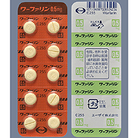 Warfarin华法林钾片0.5mg：100片