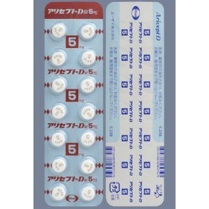 Aricept盐酸多奈哌齐D口崩片5mg：56片