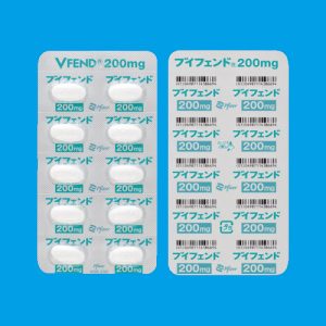 威凡伏立康唑片 200mg 50锭  Voriconazole Tablets ブイフェンド  深部真菌感染治療 抗菌抗真菌